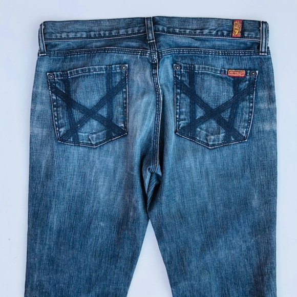 7 For All Mankind MIA Boot Cut Jeans - Picture 7 of 8